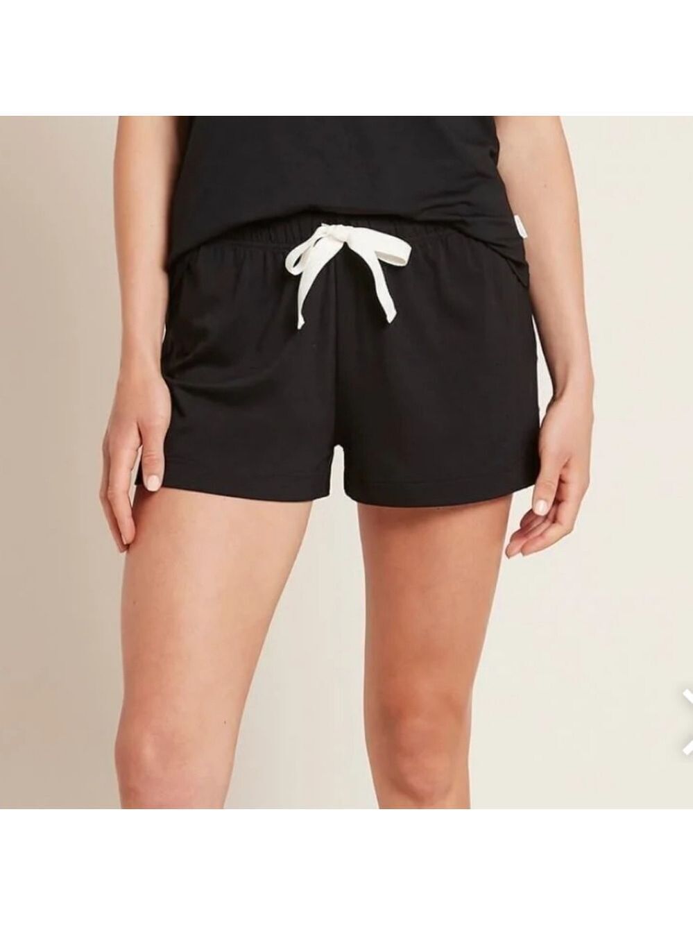Hurley Black Drawstring Waist Lounge Shorts Size Medium